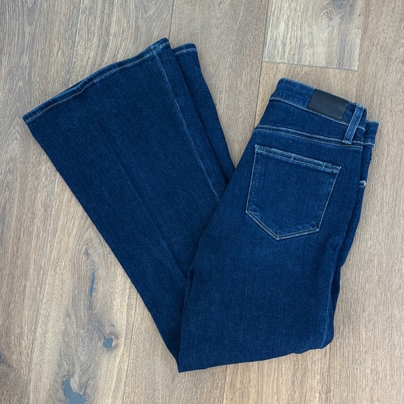 PAIGE Indigo Wide Leg Jeans - Picture 1 of 2